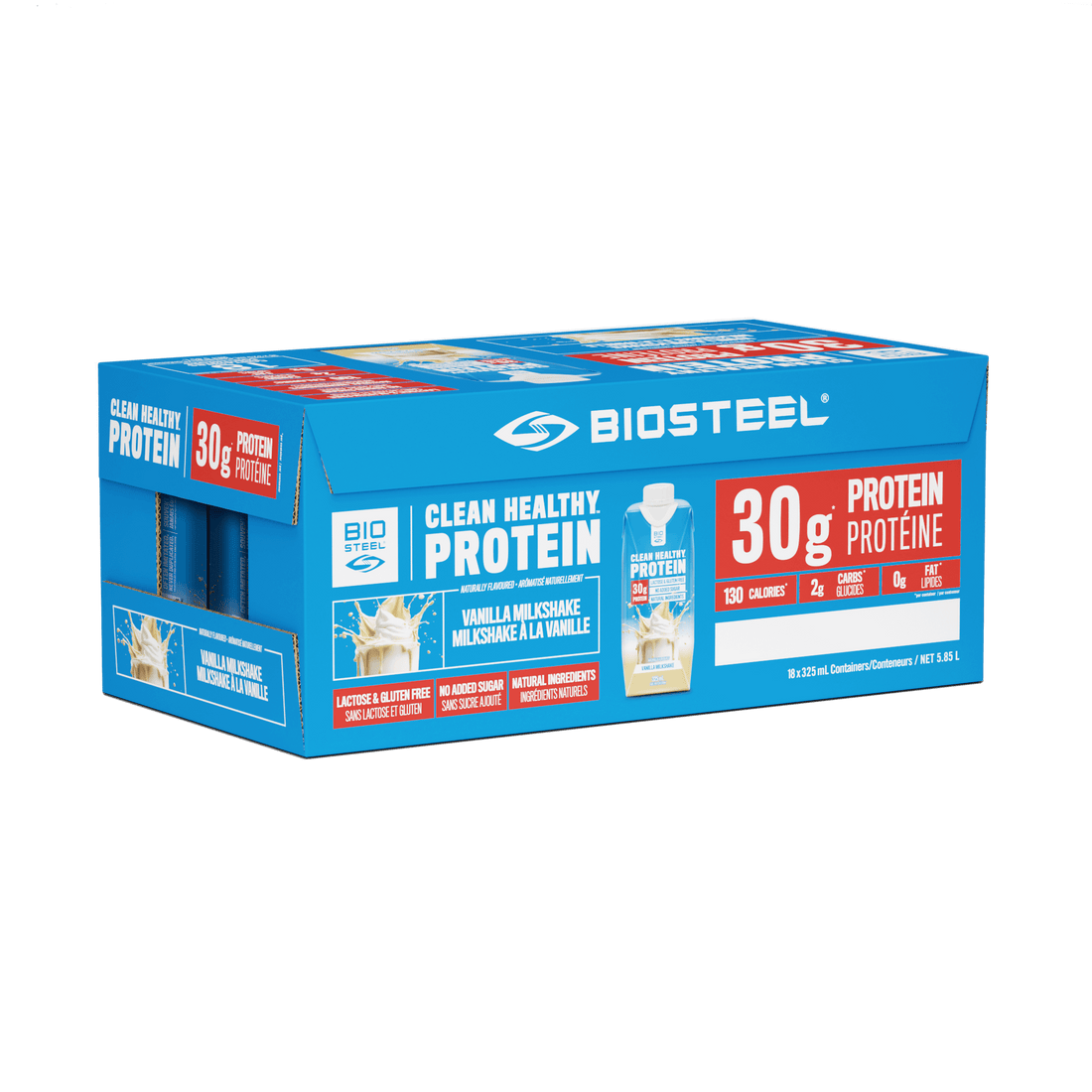 PROTEIN DRINK / Vanilla Milkshake - 18 Pack