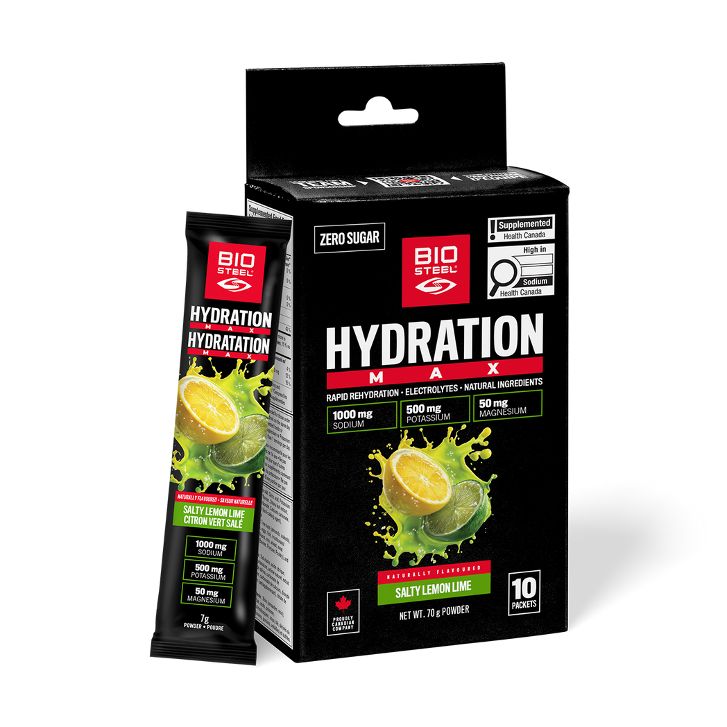 Hydration MAX / Salty Lemon Lime - 10 Packets