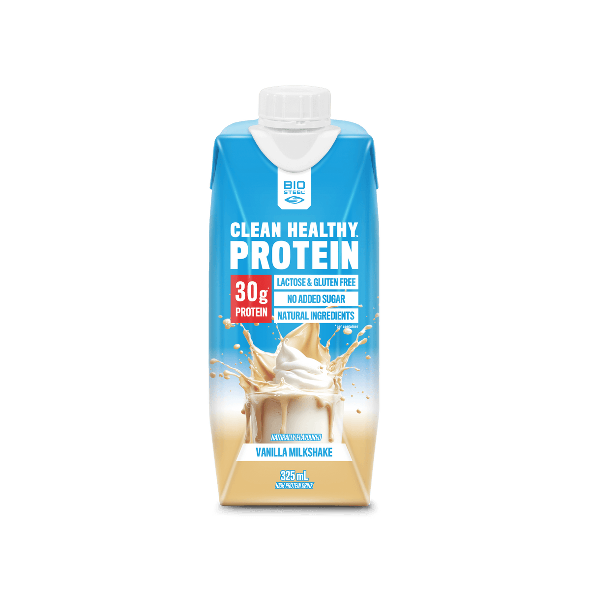 PROTEIN DRINK / Vanilla Milkshake - 18 Pack – BioSteel – Canada