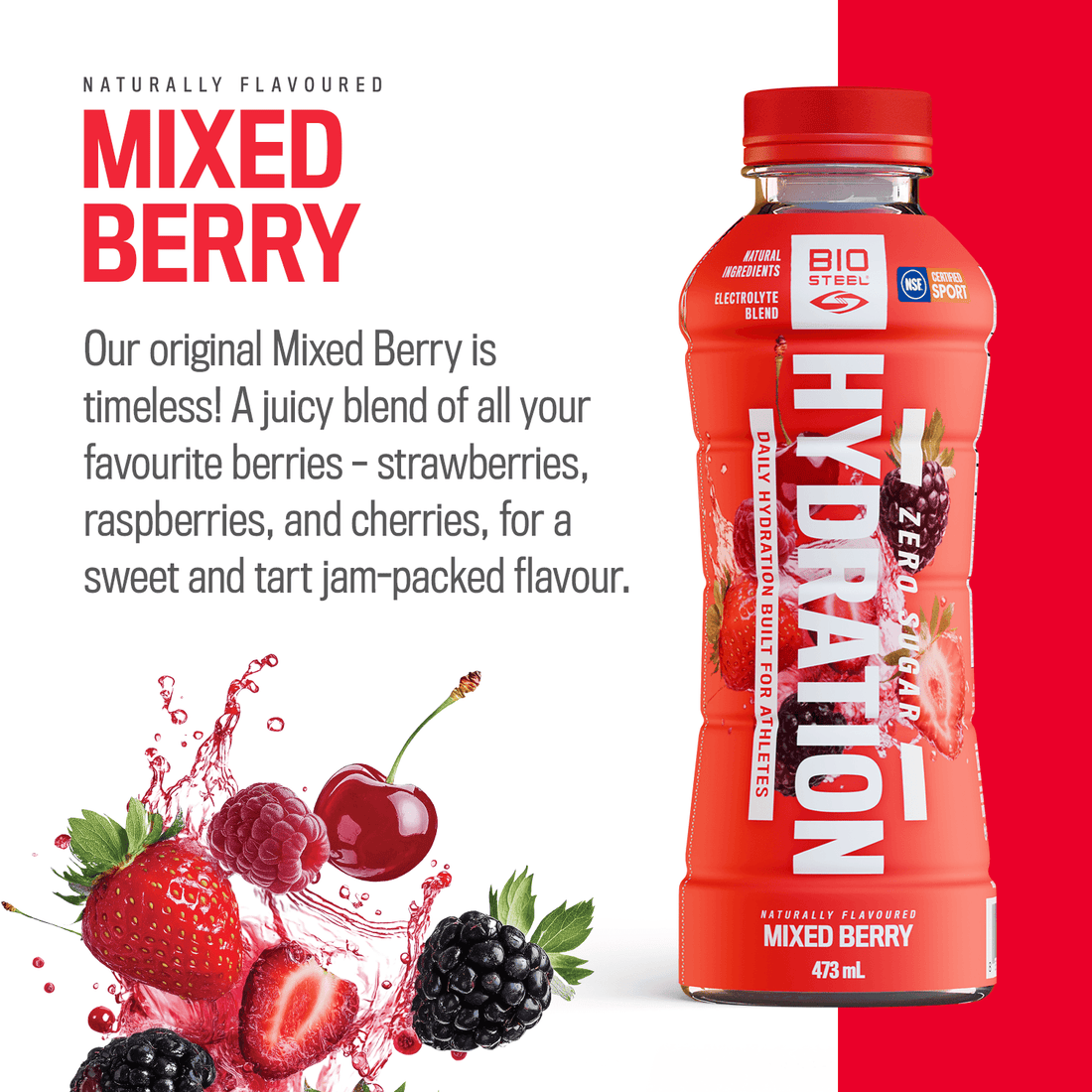 Hydration Drink / Mixed Berry - 12 Pack