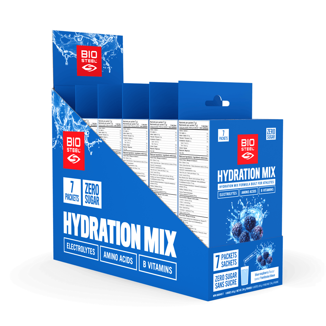 HYDRATION MIX / Blue Raspberry - 42 Packets