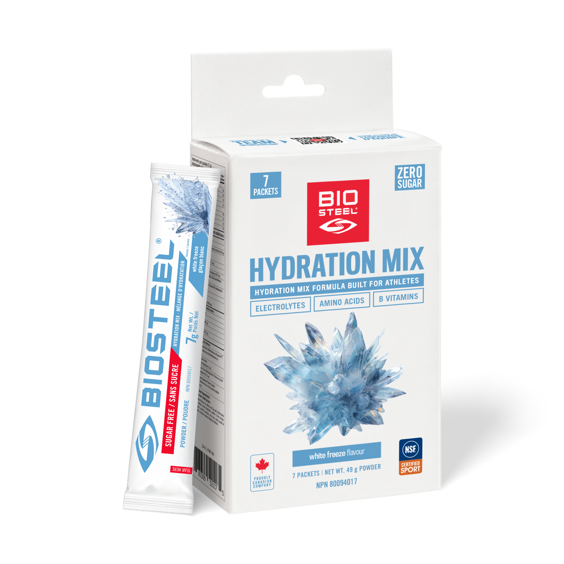 HYDRATION MIX / White Freeze - 42 Packets