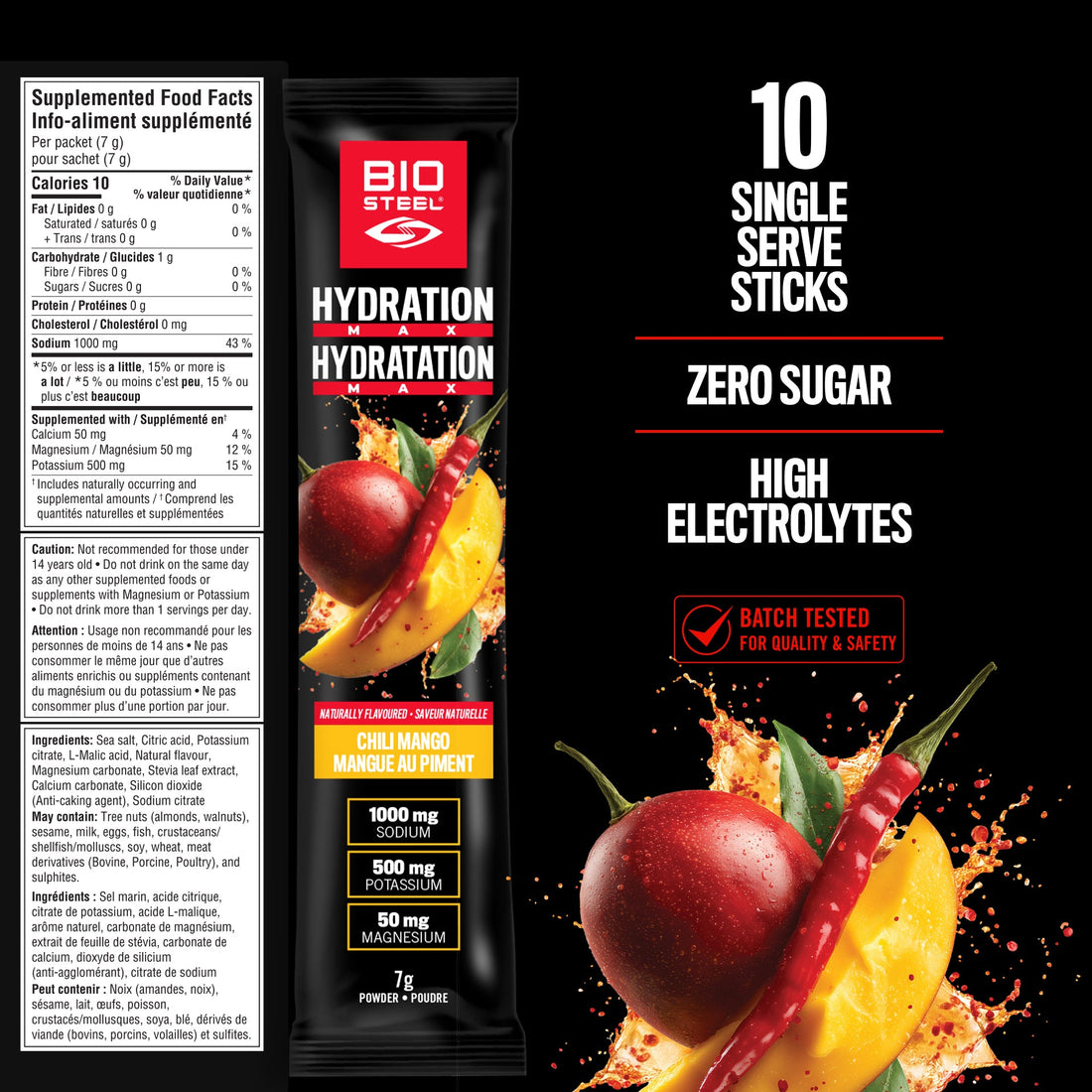 Hydration MAX / Chili Mango - 10 Packets