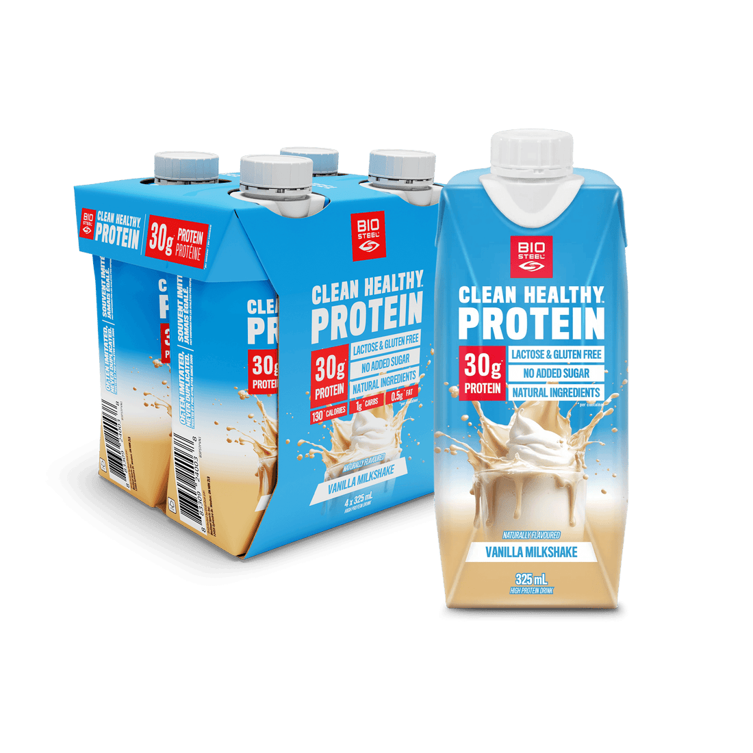 PROTEIN DRINK / Vanilla Milkshake - 4 Pack