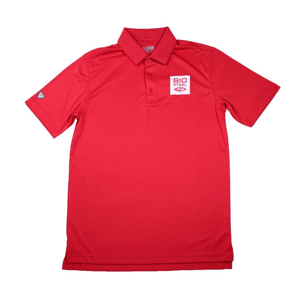 BioSteel Red Polo (Dwayne)