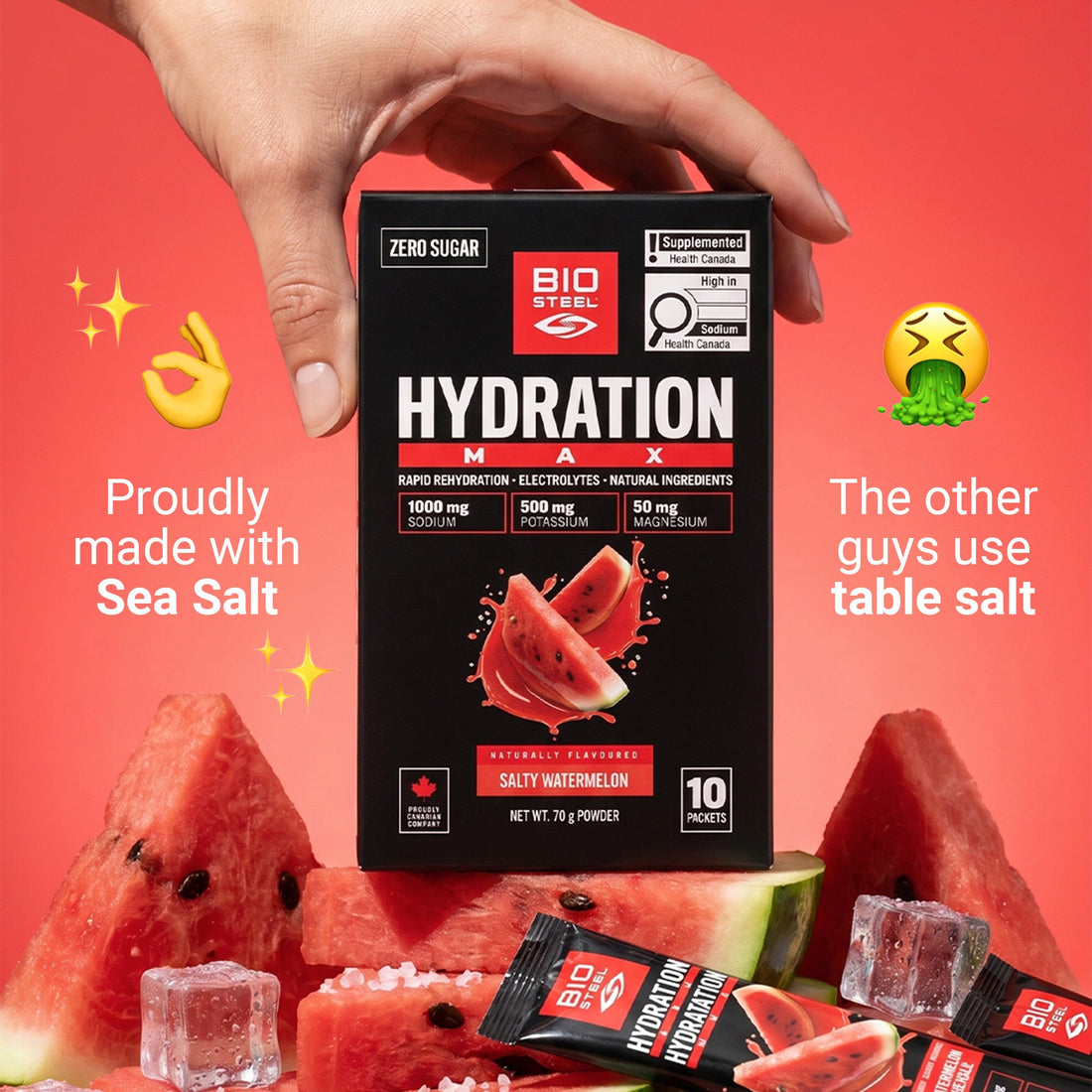 Hydration MAX / Salty Watermelon - 10 Packets